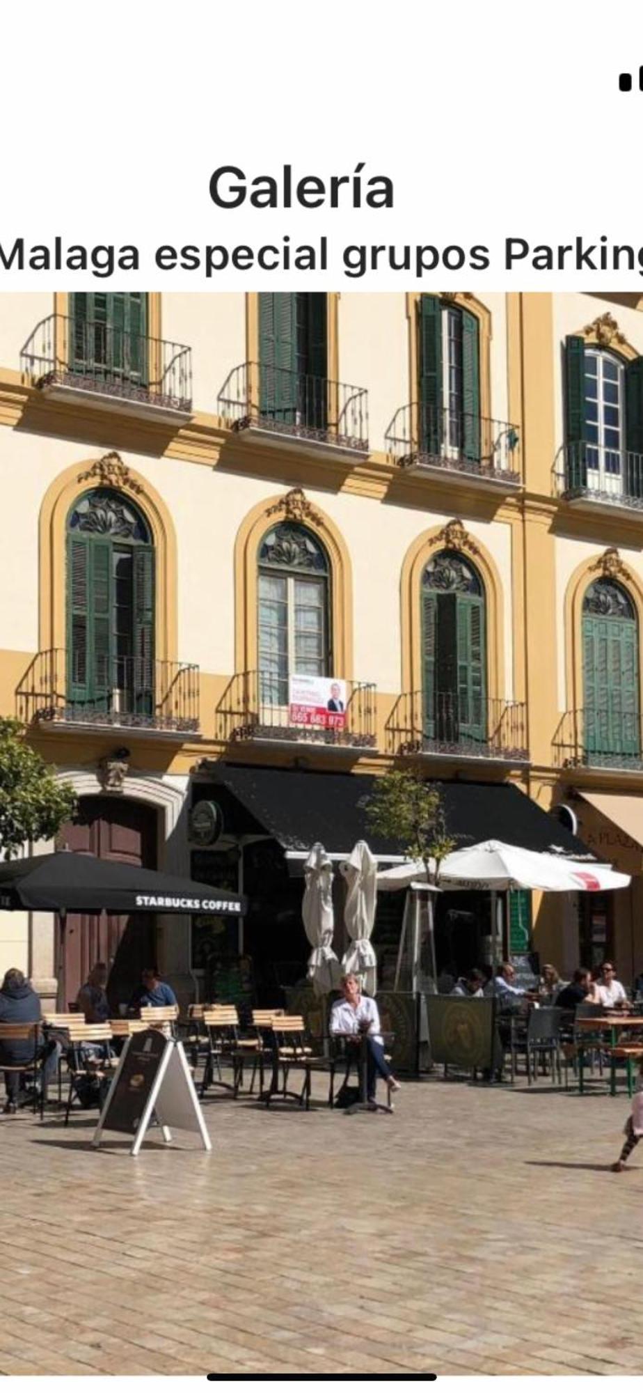 Apartamento—Centro Parking Gratis Grupos Малага Экстерьер фото